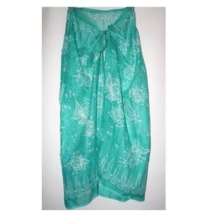 NEW!! Beautiful Turquoise with Fish detail